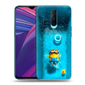 Силиконовый чехол на OPPO RX17 Pro с принтом Миньоны Силиконовый чехол на OPPO RX17 Pro с принтом Миньоны