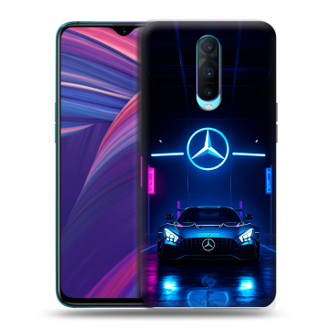 Силиконовый чехол на OPPO RX17 Pro с принтом Mercedes Мерседес Силиконовый чехол на OPPO RX17 Pro с принтом Mercedes Мерседес