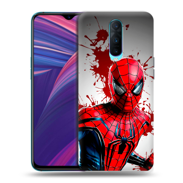 Силиконовый чехол на OPPO RX17 Pro с принтом Spiderman Человек паук Силиконовый чехол на OPPO RX17 Pro с принтом Spiderman Человек паук
