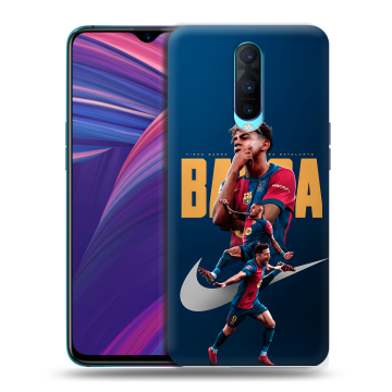 Силиконовый чехол на OPPO RX17 Pro с принтом Барселона Barca Yamal Силиконовый чехол на OPPO RX17 Pro с принтом Барселона Barca Yamal