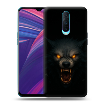 Силиконовый чехол на OPPO RX17 Pro с принтом Волк Силиконовый чехол на OPPO RX17 Pro с принтом Волк
