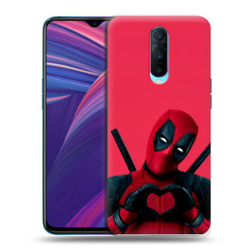 Силиконовый чехол на OPPO RX17 Pro с принтом Дедпул Deadpool Силиконовый чехол на OPPO RX17 Pro с принтом Дедпул Deadpool