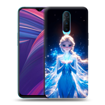 Силиконовый чехол на OPPO RX17 Pro с принтом Холодное сердце Frozen Силиконовый чехол на OPPO RX17 Pro с принтом Холодное сердце Frozen