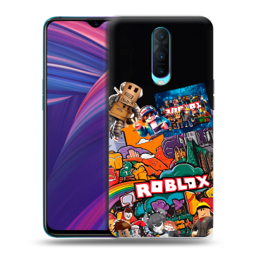 Силиконовый чехол на OPPO RX17 Pro с принтом Roblox Роблокс Силиконовый чехол на OPPO RX17 Pro с принтом Roblox Роблокс