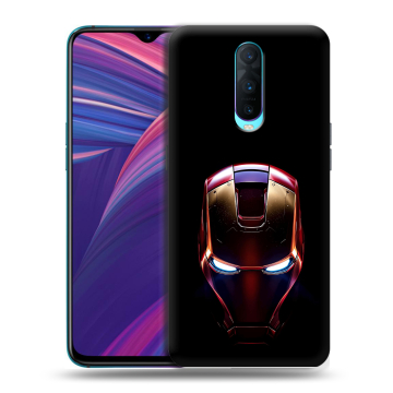Силиконовый чехол на OPPO RX17 Pro с принтом IronMan Железный человек Силиконовый чехол на OPPO RX17 Pro с принтом IronMan Железный человек