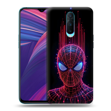 Силиконовый чехол на OPPO RX17 Pro с принтом Spiderman Человек паук Силиконовый чехол на OPPO RX17 Pro с принтом Spiderman Человек паук