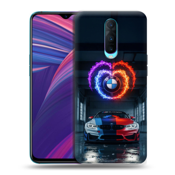 Силиконовый чехол на OPPO RX17 Pro с принтом BMW БМВ Силиконовый чехол на OPPO RX17 Pro с принтом BMW БМВ