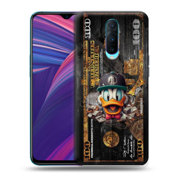 Силиконовый чехол на OPPO RX17 Pro с принтом Дональд Дак Доллар Силиконовый чехол на OPPO RX17 Pro с принтом Дональд Дак Доллар