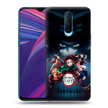 Силиконовый чехол на OPPO RX17 Pro с принтом Demon Slayer Клинок рассекающий демонов Силиконовый чехол на OPPO RX17 Pro с принтом Demon Slayer Клинок рассекающий демонов