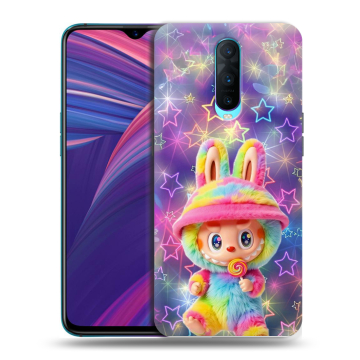 Силиконовый чехол на OPPO RX17 Pro с принтом Labubu Лабубу Силиконовый чехол на OPPO RX17 Pro с принтом Labubu Лабубу