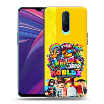 Силиконовый чехол на OPPO RX17 Pro с принтом Roblox Роблокс Силиконовый чехол на OPPO RX17 Pro с принтом Roblox Роблокс
