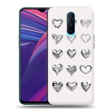 Силиконовый чехол на OPPO RX17 Pro с принтом Y2K сердечки Силиконовый чехол на OPPO RX17 Pro с принтом Y2K сердечки