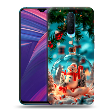 Силиконовый чехол на OPPO RX17 Pro с принтом Новый год Силиконовый чехол на OPPO RX17 Pro с принтом Новый год