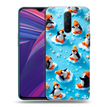 Силиконовый чехол на OPPO RX17 Pro с принтом Новый год Силиконовый чехол на OPPO RX17 Pro с принтом Новый год