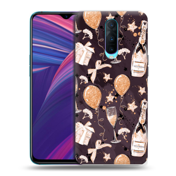 Силиконовый чехол на OPPO RX17 Pro с принтом Новый год Силиконовый чехол на OPPO RX17 Pro с принтом Новый год