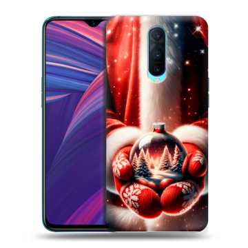 Силиконовый чехол на OPPO RX17 Pro с принтом Новый год Силиконовый чехол на OPPO RX17 Pro с принтом Новый год