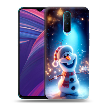 Силиконовый чехол на OPPO RX17 Pro с принтом Новый год Силиконовый чехол на OPPO RX17 Pro с принтом Новый год