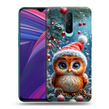 Силиконовый чехол на OPPO RX17 Pro с принтом Новый год Силиконовый чехол на OPPO RX17 Pro с принтом Новый год