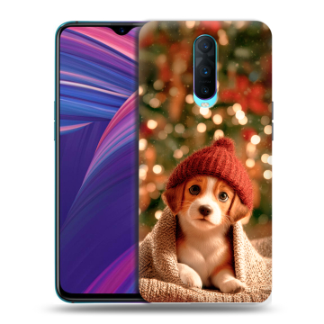 Силиконовый чехол на OPPO RX17 Pro с принтом Новый год Силиконовый чехол на OPPO RX17 Pro с принтом Новый год