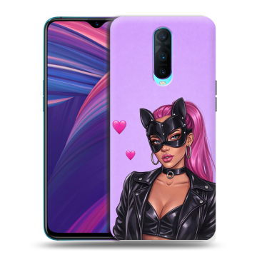 Силиконовый чехол на OPPO RX17 Pro с принтом женский Силиконовый чехол на OPPO RX17 Pro с принтом женский