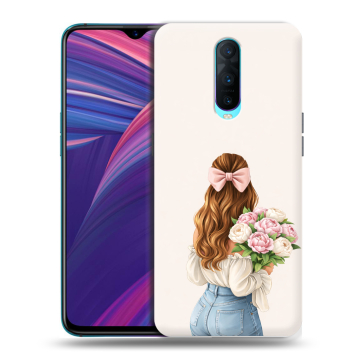 Силиконовый чехол на OPPO RX17 Pro с принтом женский Силиконовый чехол на OPPO RX17 Pro с принтом женский
