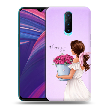 Силиконовый чехол на OPPO RX17 Pro с принтом женский Силиконовый чехол на OPPO RX17 Pro с принтом женский