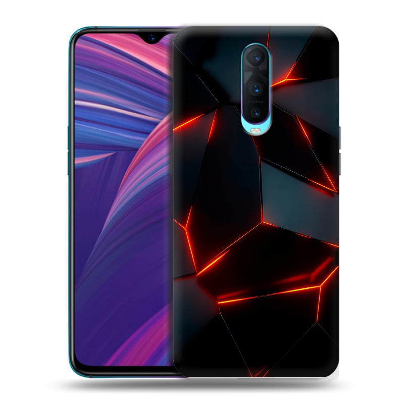 Силиконовый чехол на OPPO RX17 Pro с принтом Яркие абстракции Силиконовый чехол на OPPO RX17 Pro с принтом Яркие абстракции