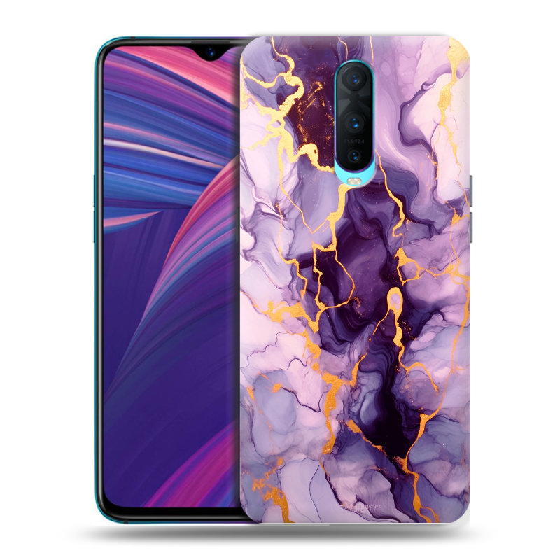 Силиконовый чехол на OPPO RX17 Pro с принтом Мрамор Силиконовый чехол на OPPO RX17 Pro с принтом Мрамор
