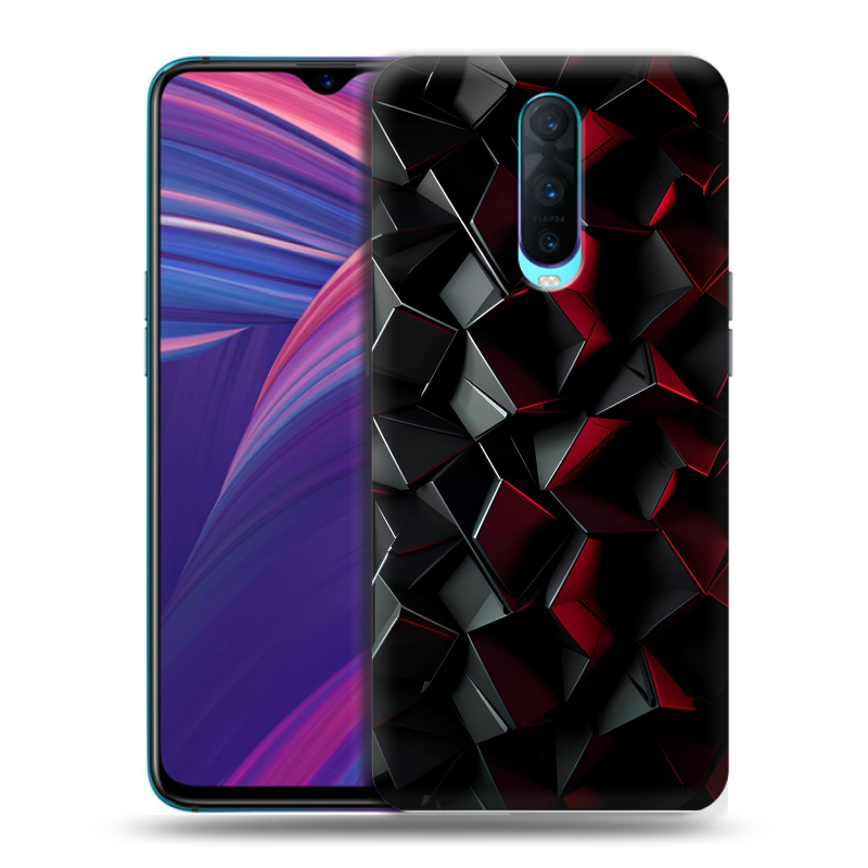Силиконовый чехол на OPPO RX17 Pro с принтом Абстракция Силиконовый чехол на OPPO RX17 Pro с принтом Абстракция