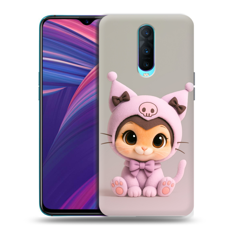 Силиконовый чехол на OPPO RX17 Pro с принтом Куроми Kuromi Силиконовый чехол на OPPO RX17 Pro с принтом Куроми Kuromi