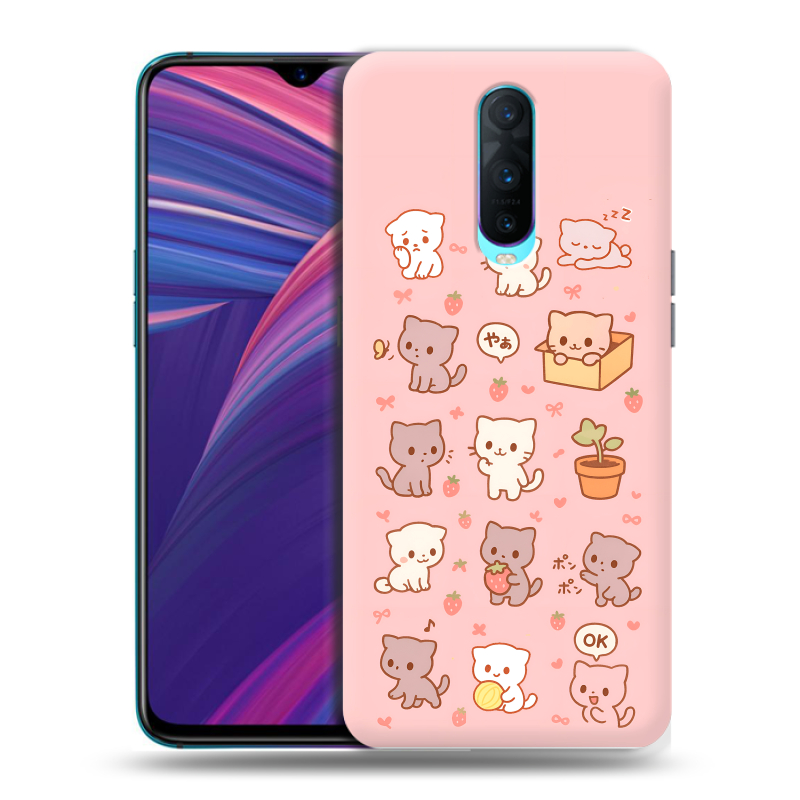 Силиконовый чехол на OPPO RX17 Pro с принтом Hello Kitty Хелоу Кити Силиконовый чехол на OPPO RX17 Pro с принтом Hello Kitty Хелоу Кити