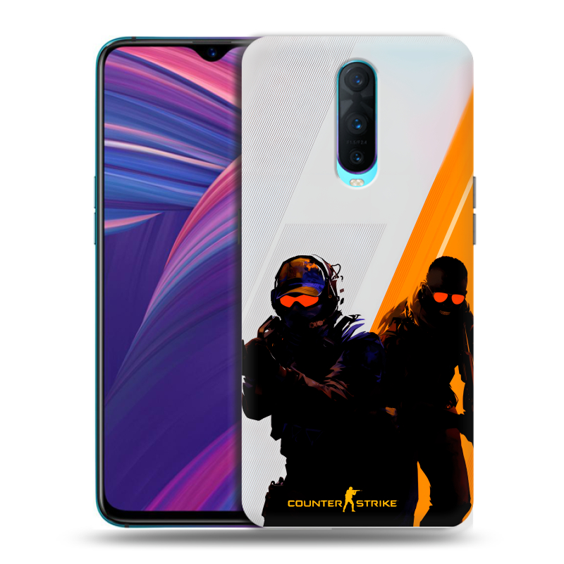 Силиконовый чехол на OPPO RX17 Pro с принтом Контер страйк Counter strike Силиконовый чехол на OPPO RX17 Pro с принтом Контер страйк Counter strike