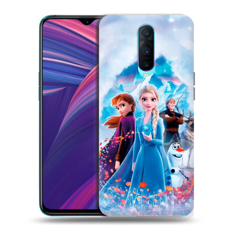 Силиконовый чехол на OPPO RX17 Pro с принтом Холодное сердце Frozen Силиконовый чехол на OPPO RX17 Pro с принтом Холодное сердце Frozen