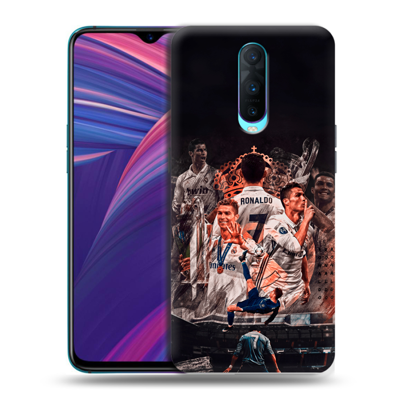 Силиконовый чехол на OPPO RX17 Pro с принтом Реал Роналдо Real Ronaldo Силиконовый чехол на OPPO RX17 Pro с принтом Реал Роналдо Real Ronaldo