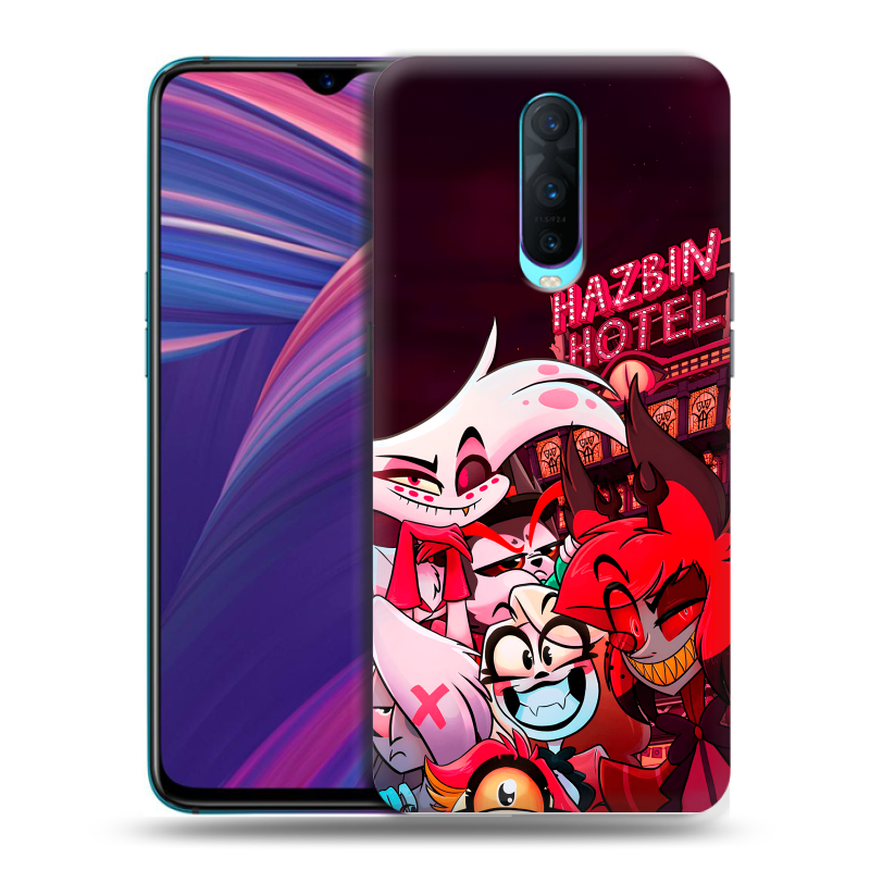 Силиконовый чехол на OPPO RX17 Pro с принтом Hazbin Hotel Отель Хазбин Силиконовый чехол на OPPO RX17 Pro с принтом Hazbin Hotel Отель Хазбин