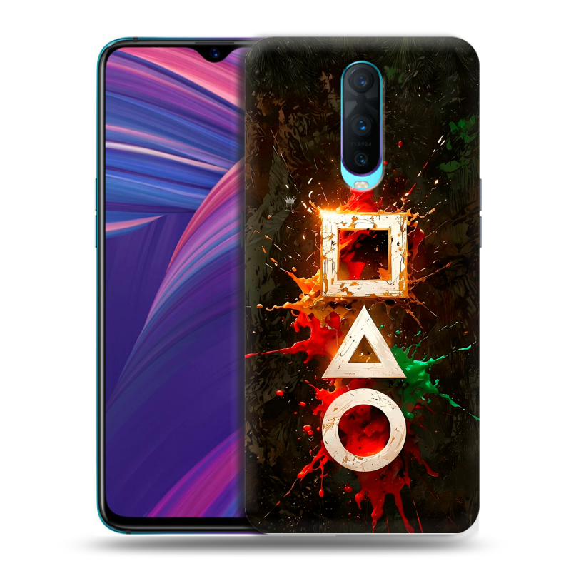 Силиконовый чехол на OPPO RX17 Pro с принтом Squid Game Игра кальмара Силиконовый чехол на OPPO RX17 Pro с принтом Squid Game Игра кальмара