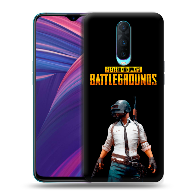 Пластиковый чехол на OPPO RX17 Pro с принтом PUGB ПАГБ Пластиковый чехол на OPPO RX17 Pro с принтом PUGB ПАГБ