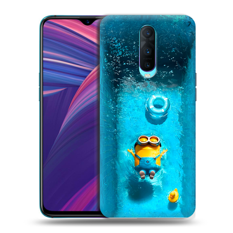 Силиконовый чехол на OPPO RX17 Pro с принтом Миньоны Силиконовый чехол на OPPO RX17 Pro с принтом Миньоны