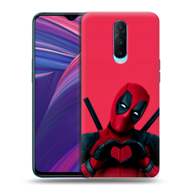 Пластиковый чехол на OPPO RX17 Pro с принтом Дедпул Deadpool Пластиковый чехол на OPPO RX17 Pro с принтом Дедпул Deadpool