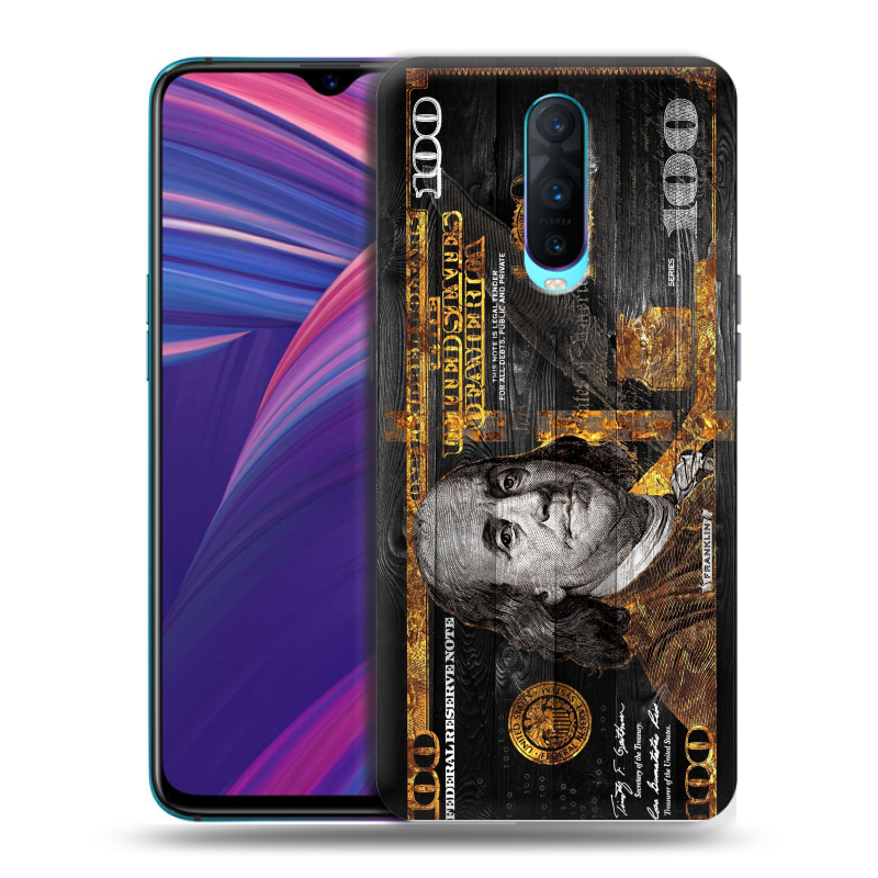 Силиконовый чехол на OPPO RX17 Pro с принтом Доллар деньги Силиконовый чехол на OPPO RX17 Pro с принтом Доллар деньги