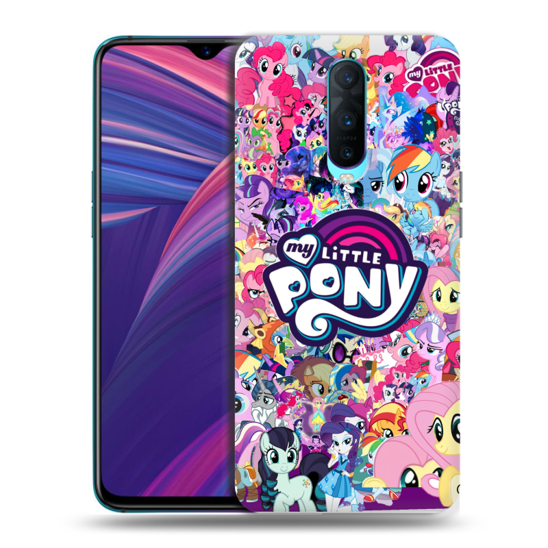 Силиконовый чехол на OPPO RX17 Pro с принтом My little pony Дружба чудо Силиконовый чехол на OPPO RX17 Pro с принтом My little pony Дружба чудо