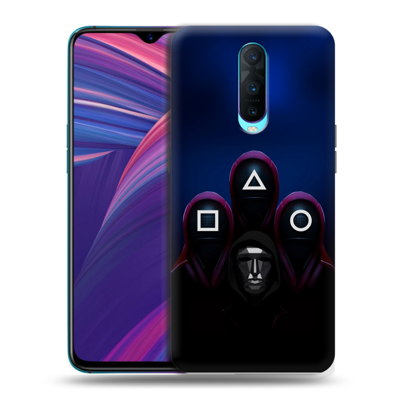 Пластиковый чехол на OPPO RX17 Pro с принтом Игра Кальмара Пластиковый чехол на OPPO RX17 Pro с принтом Игра Кальмара