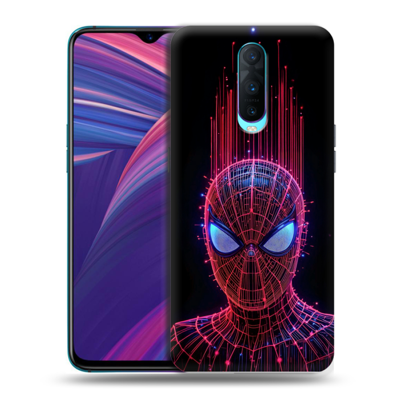Силиконовый чехол на OPPO RX17 Pro с принтом Spiderman Человек паук Силиконовый чехол на OPPO RX17 Pro с принтом Spiderman Человек паук