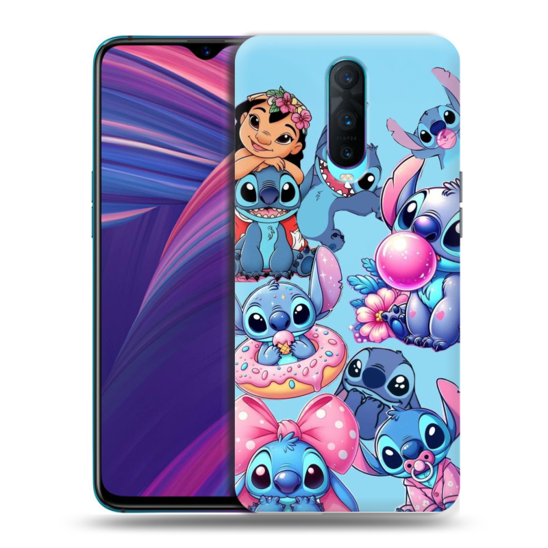Силиконовый чехол на OPPO RX17 Pro с принтом Лило и Стич Силиконовый чехол на OPPO RX17 Pro с принтом Лило и Стич