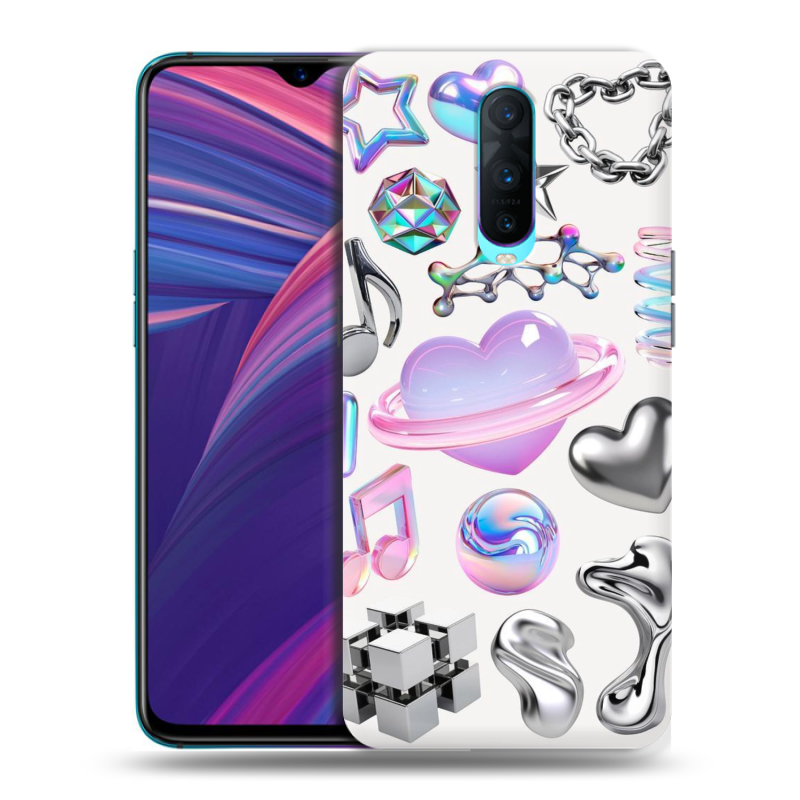 Силиконовый чехол на OPPO RX17 Pro с принтом Y2K Силиконовый чехол на OPPO RX17 Pro с принтом Y2K