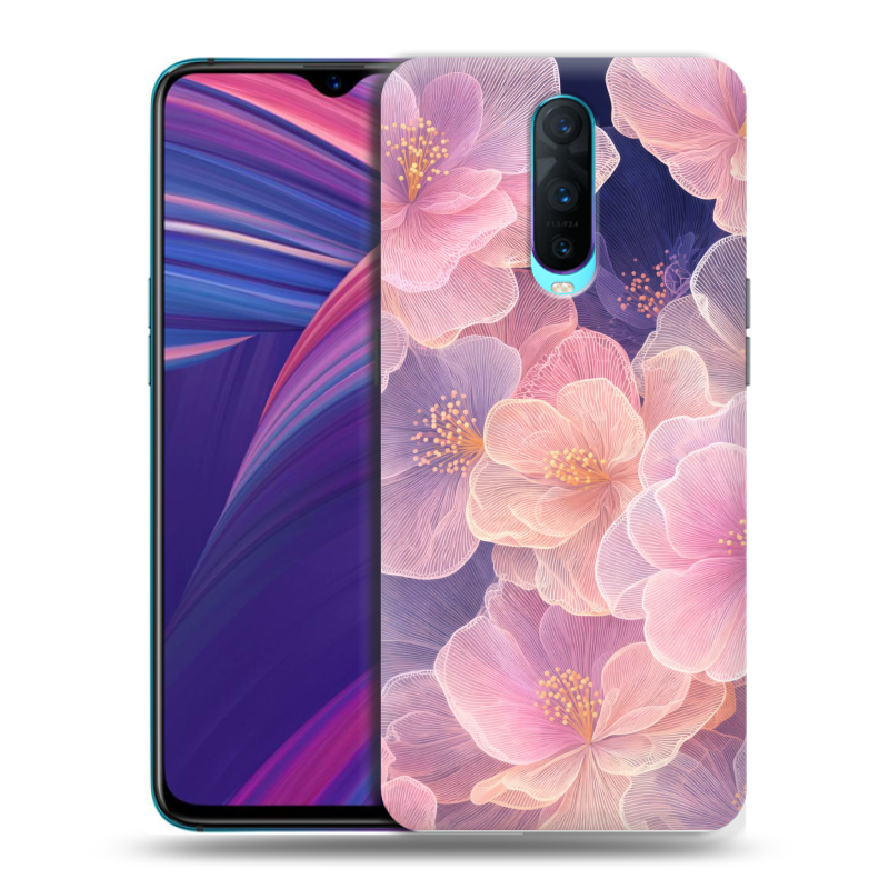 Пластиковый чехол на OPPO RX17 Pro с принтом женский Пластиковый чехол на OPPO RX17 Pro с принтом женский