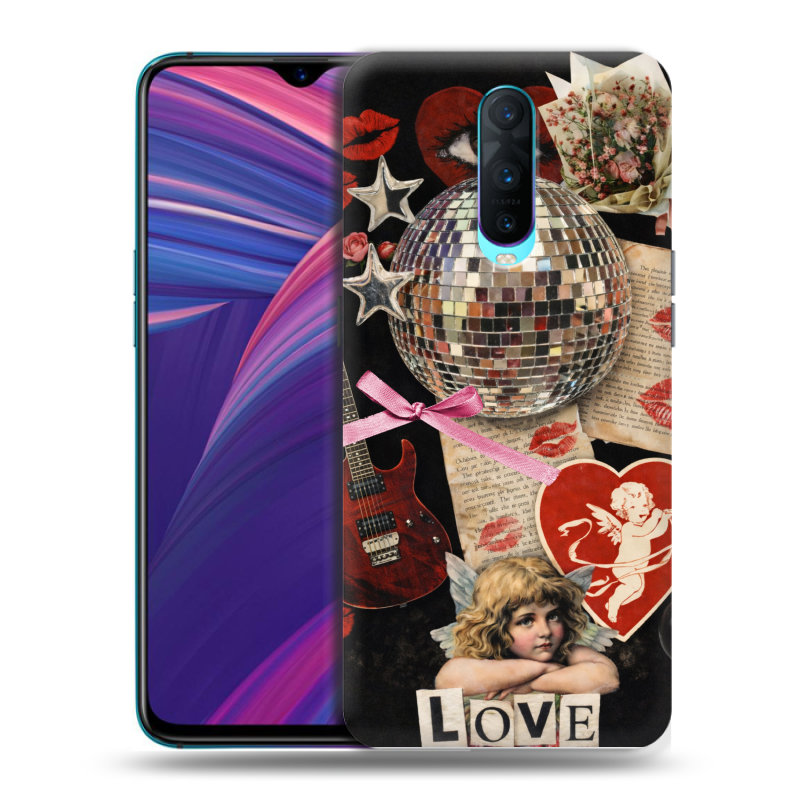Пластиковый чехол на OPPO RX17 Pro с принтом для девочек Пластиковый чехол на OPPO RX17 Pro с принтом для девочек