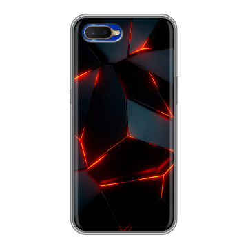 Силиконовый чехол на OPPO RX17 Neo с принтом Яркие абстракции Силиконовый чехол на OPPO RX17 Neo с принтом Яркие абстракции