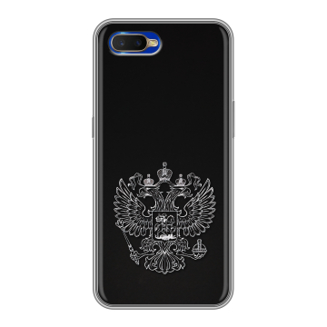 Силиконовый чехол на OPPO RX17 Neo с принтом Герб России