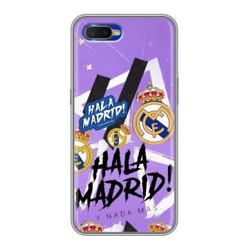 Силиконовый чехол на OPPO RX17 Neo с принтом Real Madrid Реал Мадрид